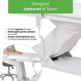 Pat cosmetic electric încălzit pentru masaj și tratamente SPA | 2 motoare | Camilla ERGO 2 | Telecomandă Manuală | 3 ani garanție!