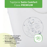 Pat cosmetic electric încălzit pentru masaj și tratamente SPA | 2 motoare | Camilla ERGO 2 | Telecomandă Manuală | 3 ani garanție!