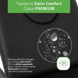 Pat cosmetic electric încălzit pentru masaj și tratamente SPA | 2 motoare | Camilla ERGO 2 | Telecomandă Manuală | 3 ani garanție!
