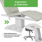 Pat cosmetic electric încălzit | Serenity ERGO 4 | Panou Control  | Telecomandă Manuală | 3 motoare | 3 ani garanție!