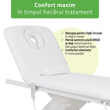 Pat cosmetic electric încălzit pentru masaj și tratamente SPA | 2 motoare | Camilla ERGO 2 | Telecomandă Manuală | 3 ani garanție!