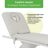 Pat cosmetic electric încălzit pentru masaj și tratamente SPA | 2 motoare | Camilla ERGO 2 | Telecomandă Manuală | 3 ani garanție!