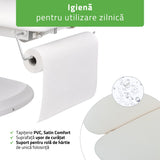 Pat cosmetic electric încălzit | Serenity ERGO 4 | Panou Control  | Telecomandă Manuală | 3 motoare | 3 ani garanție!