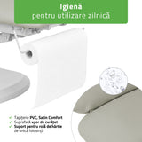 Pat cosmetic electric încălzit | Serenity ERGO 4 | Panou Control  | Telecomandă Manuală | 3 motoare | 3 ani garanție!