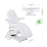 Fotoliu cosmetic electric | Velora PRO 4 | Scaun cosmetic cu reglare electrică | Telecomandă manuală | 4 motoare | 3 ani garanție