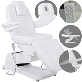 Fotoliu cosmetic electric | Velora PRO 4 | Scaun cosmetic cu reglare electrică | Telecomandă manuală | 4 motoare | 3 ani garanție