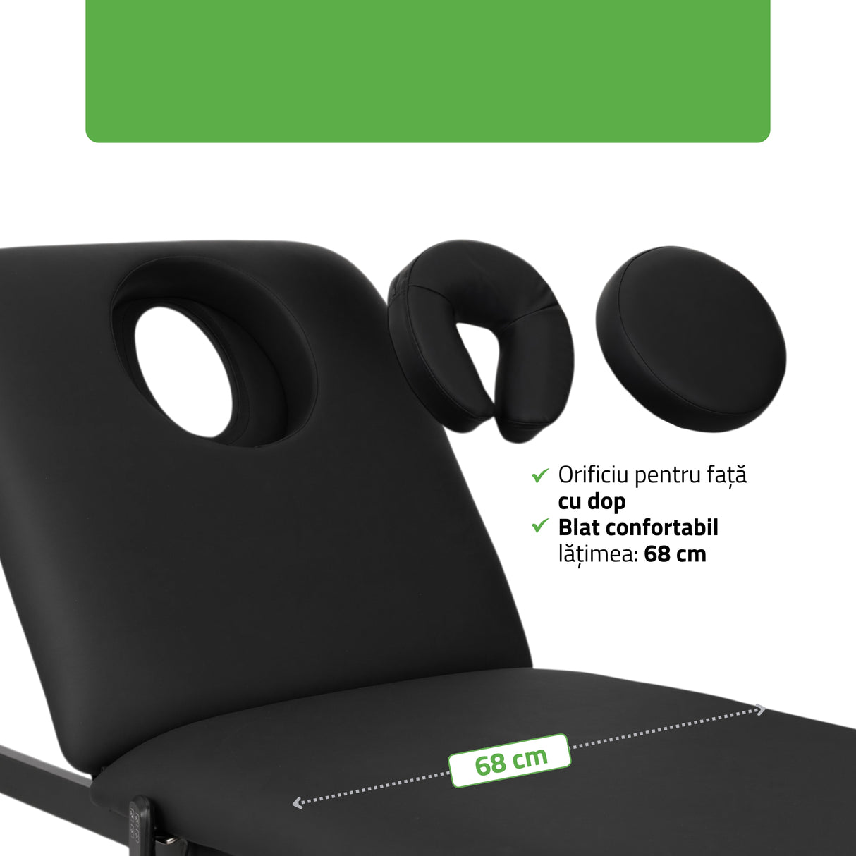 Pat cosmetic electric încălzit pentru masaj și tratamente SPA | 2 motoare | Camilla ERGO 2 | Telecomandă Manuală | 3 ani garanție!