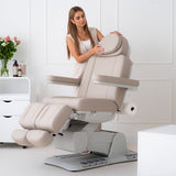 Fotoliu cosmetic electric Habys Evia Lift P | pentru podologie, pedichiură, cabinete de medicină estetică, saloane de cosmetică și beauty | 3 ani garanție