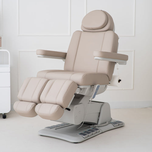Fotoliu cosmetic electric Habys Evia Lift P | pentru podologie, pedichiură, cabinete de medicină estetică, saloane de cosmetică și beauty | 3 ani garanție