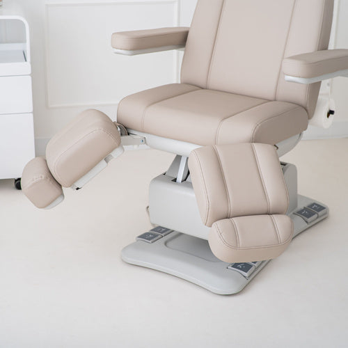 Fotoliu cosmetic electric Habys Evia Lift P | pentru podologie, pedichiură, cabinete de medicină estetică, saloane de cosmetică și beauty | 3 ani garanție