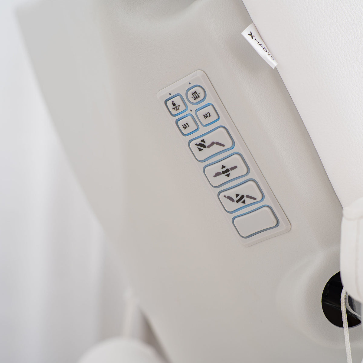 Fotoliu cosmetic electric Habys Evia Lift P | pentru podologie, pedichiură, cabinete de medicină estetică, saloane de cosmetică și beauty | 3 ani garanție