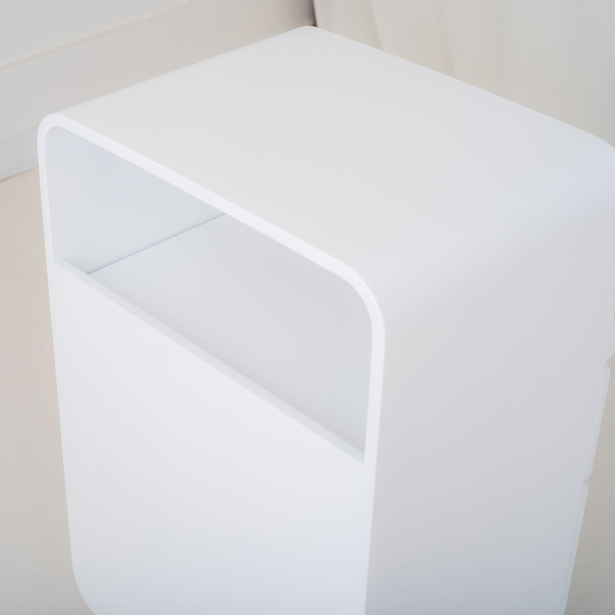 Ucenic salon cosmetică Olia | Habys | cu 2 sertare | Alb