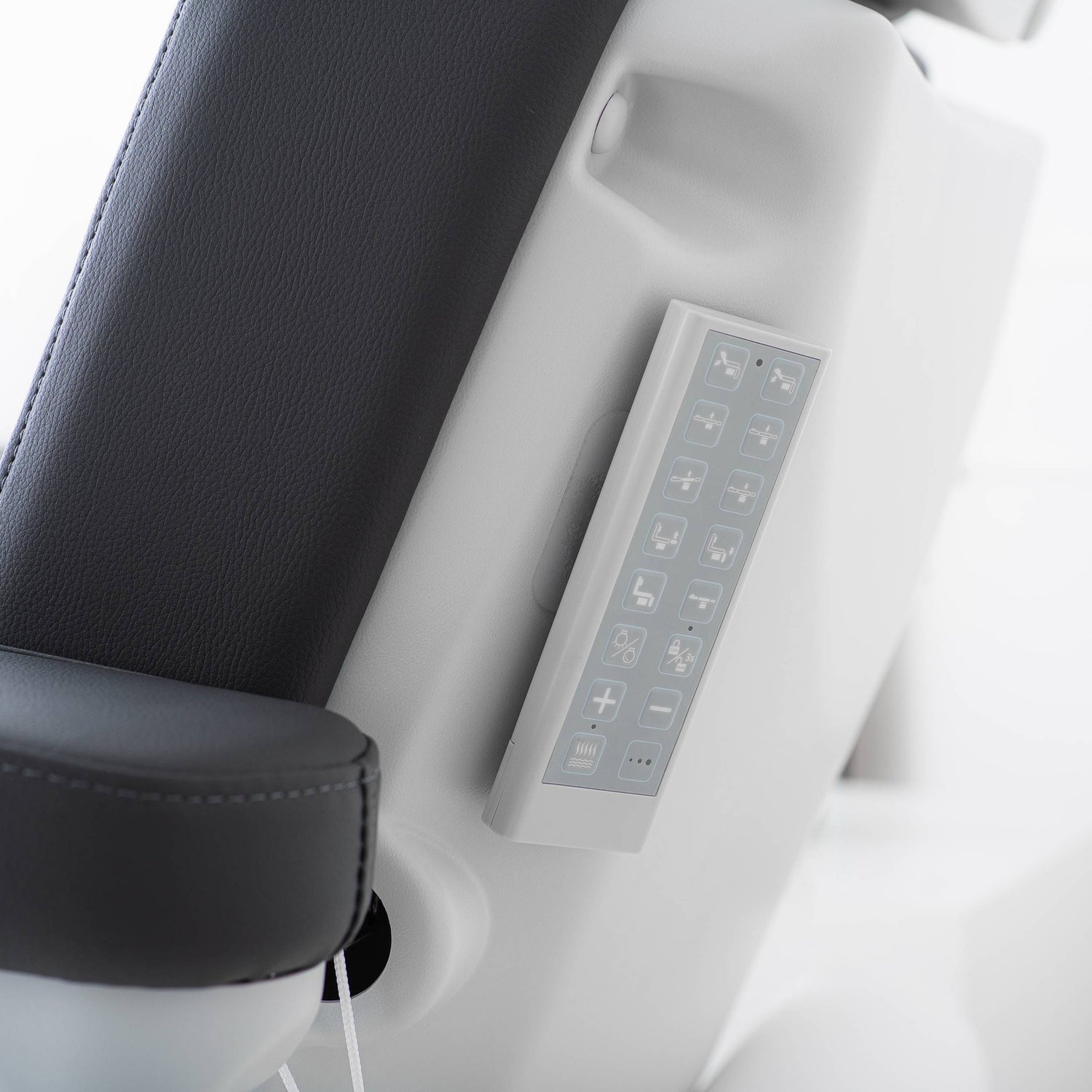 Fotoliu cosmetic electric Habys Evia One | Fotoliu pentru podologie cu coloană stabilă | Reglare 4D | Garanție de 3 ani